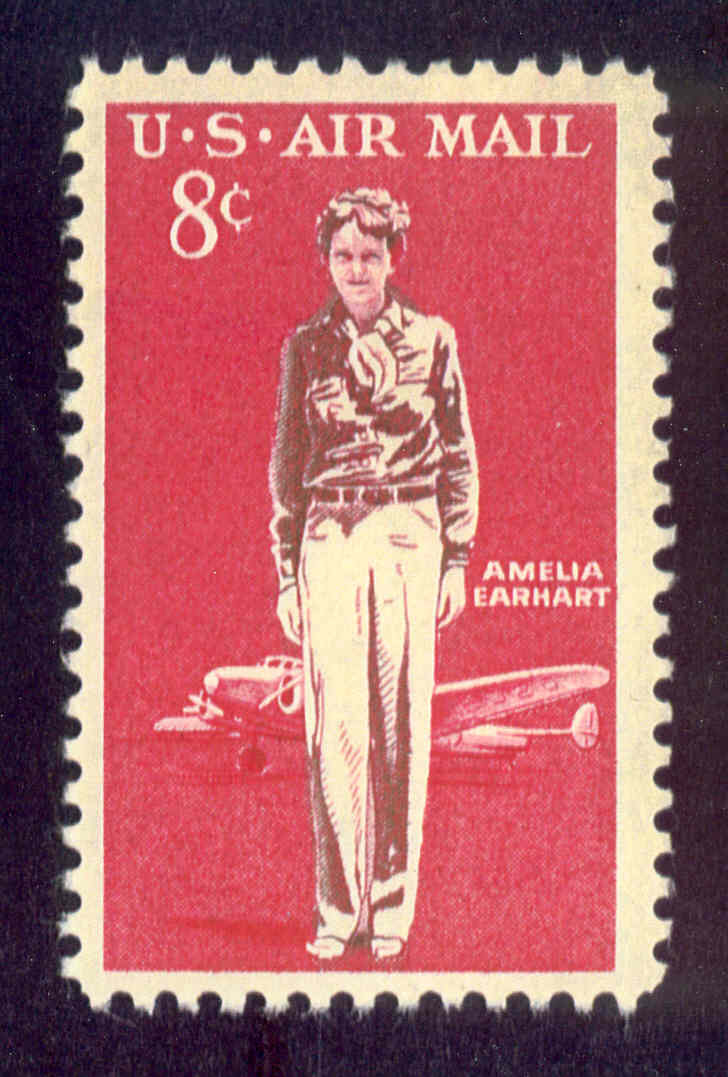 Francobollo USA Amelia Earhart