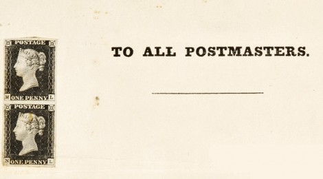 L'introduzione e la stampa del primo francobollo