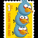 Francobollo Angry Birds Finlandia