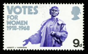 francobollo voto donne emmeline pankhurst