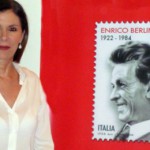 Bianca Berlinguer e il francobollo per papà Enrico