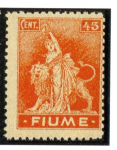 fiume 1919 francobollo