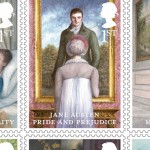 I romanzi di Jane Austen su francobolli inglesi