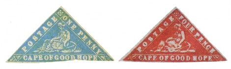 Francobolli triangolari del Capo