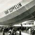 Il primo viaggio dello Zeppelin in Italia