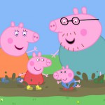 Peppa Pig, da cartoon a carta postale