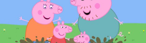 Peppa Pig, da cartoon a carta postale