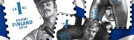Tom of Finland francobolli gay omosessuali