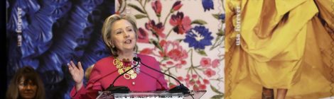 Hillary Clinton madrina per un giorno