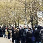 Tutti in fila per il francobollo ucraino