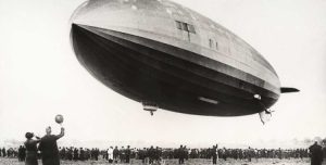 La prima crociera in Italia di un dirigibile Zeppelin